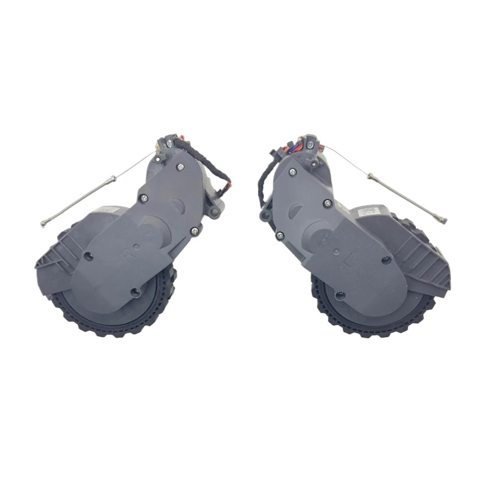 Slopedouyaf L And R Wheels,Compatible For Roborock,Compatible For Qrevo,Compatible For Curv,Robot Vacuum Cleaner Wheel Accessories(L And R)