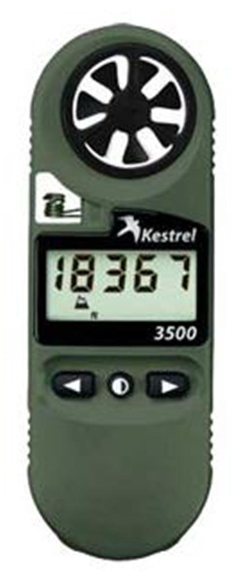 Kestrel 3500 NV Anémomètre de Poche Vert Homme, Olive Drab, Taille Unique