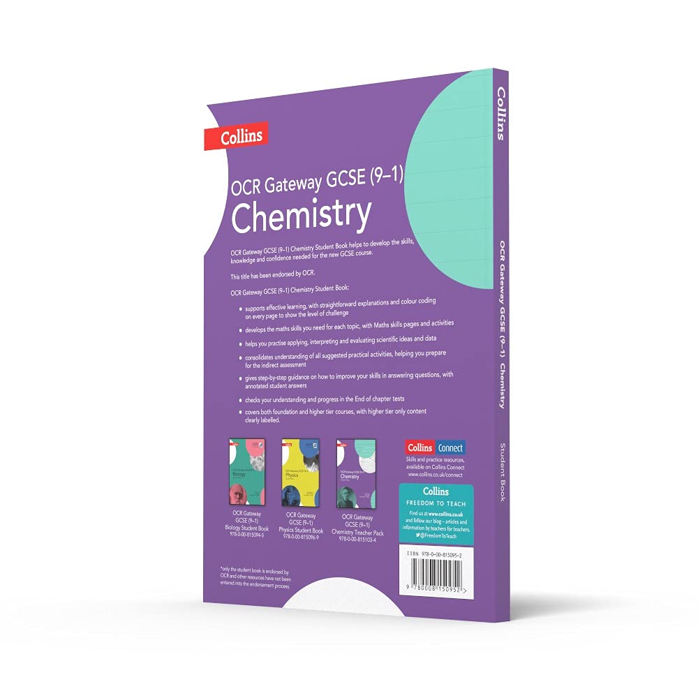 OCR Gateway GCSE Chemistry 9-1 Student Book