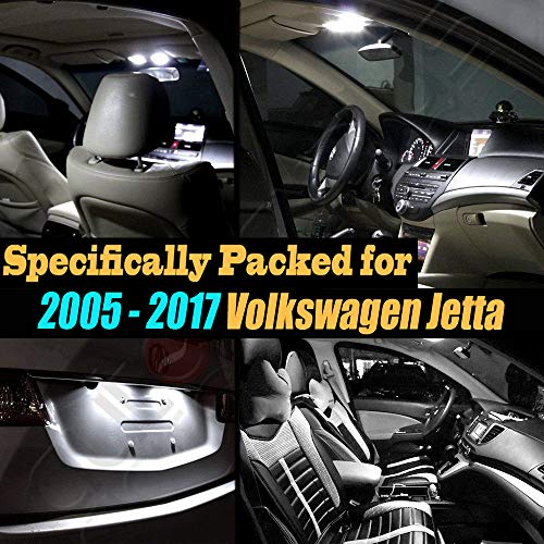Pack 18 luces LED interiores Canbus blanco 6000K VW Jetta miniatura 2