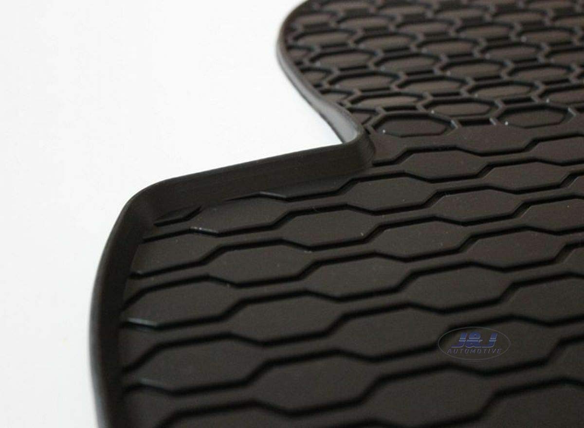 J&J AUTOMOTIVE Tapis de Sol en Caoutchouc 3D Exclusive pour Fiat Ducato Depuis 2006 1-Pcs, Bord Haut, Noir, Antidérapant, Toutes Saisons, Ajustement Spécifique sur Mesure