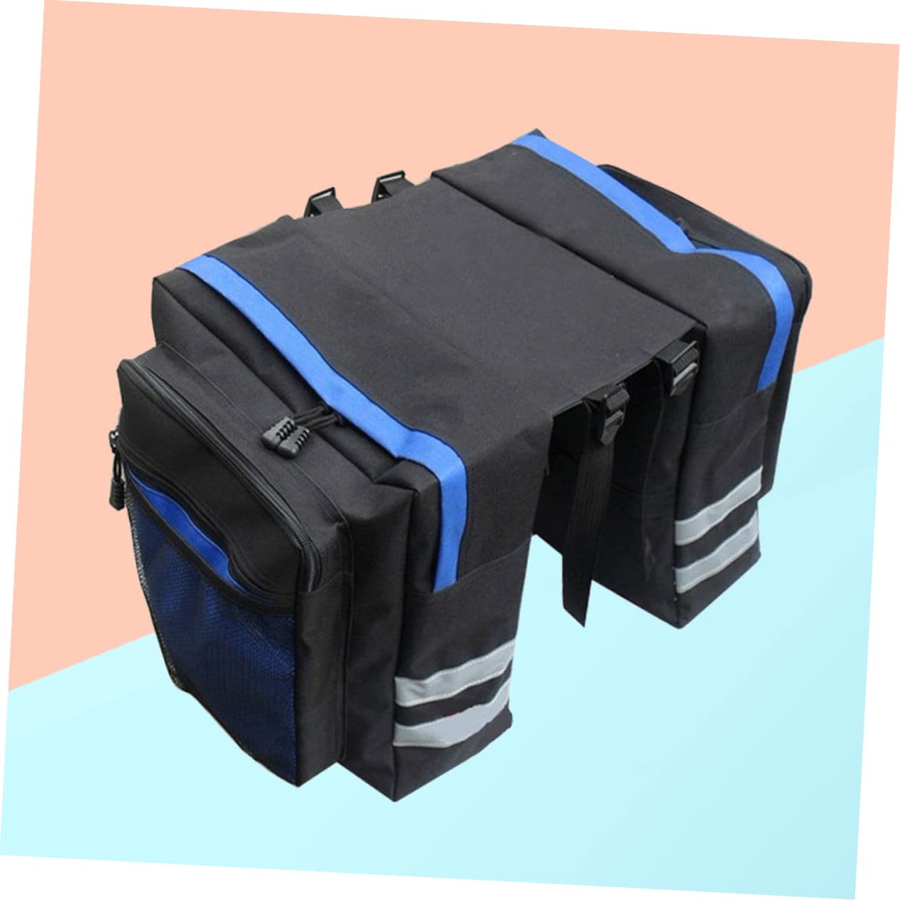 Abaodam Multi Functional Cycling Rear Bag for Mountain Bikes Shoulder Handbag Convenient Storage for Easy Installation and Removal