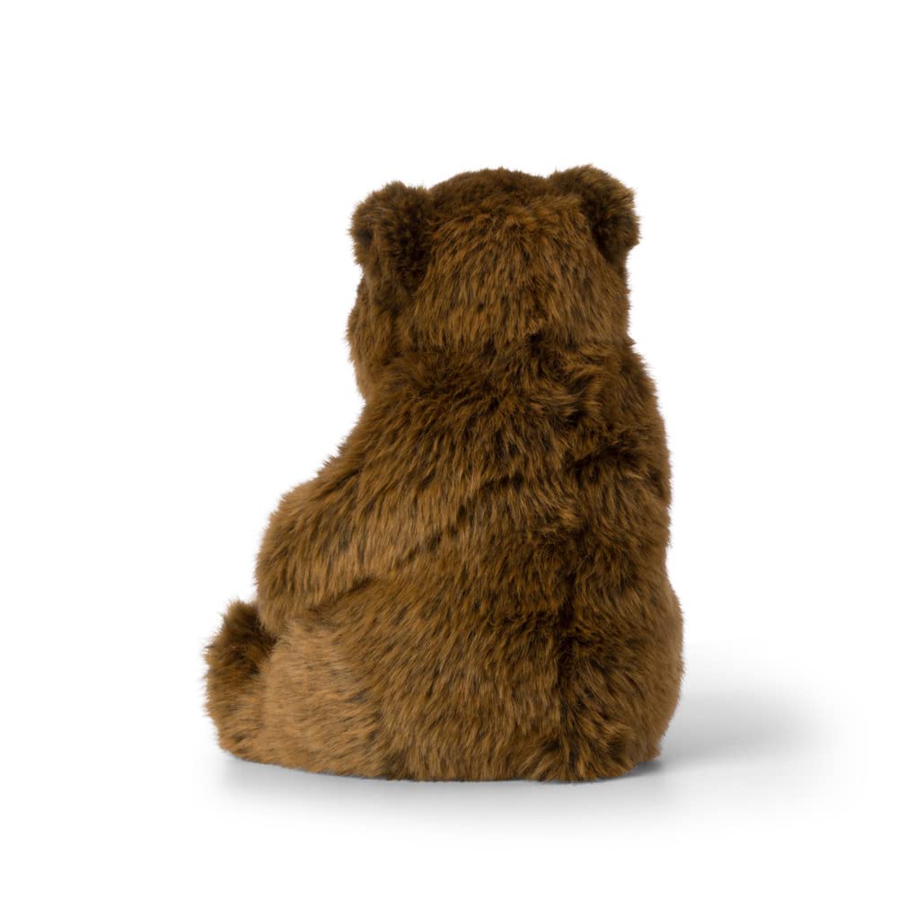 WWF Plüsch WWF01114 WWF - Oso de Peluche (Sentado, 20 cm), colección de Peluches Muy mullidas y realistas del WWF, Altos estándares de Calidad y Seguridad, también Adecuado para bebés