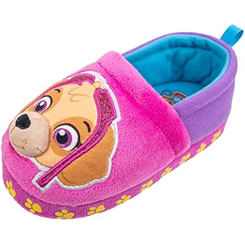 Paw Patrol Skye and Everest Plush Slippers Cover