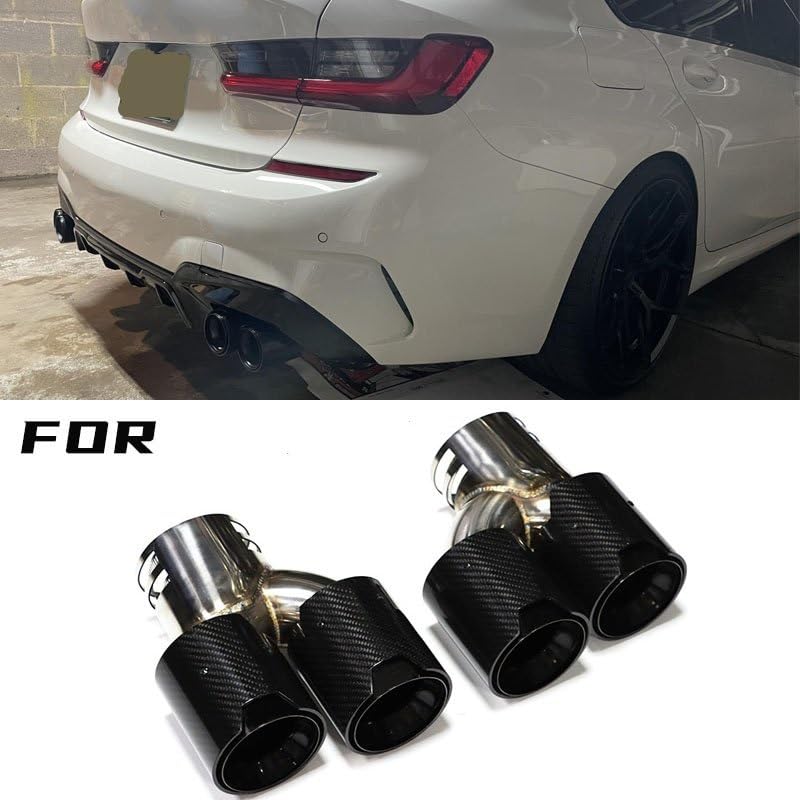 Amazon.co.jp: マフラーカッター G20 G21 M340i G42 M440i G22 M240i
