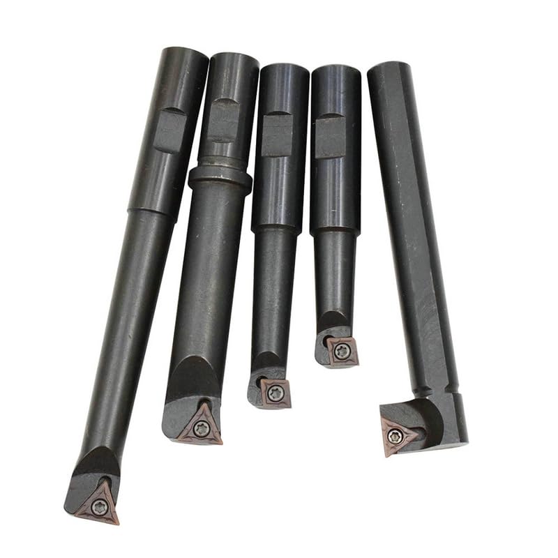 5PCS/Set Shank 12MM Milling Machine Fine-Tuning Boring Device CNC Machine Clip Tool Holder Boring Tool Holder Blade Boring Bar