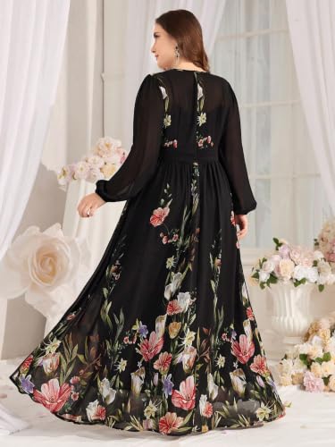 Image of TOLEEN Women's Plus Size Sequin Dress Luxurious Style Formal Cocktail Evening Party Maxi Dresses