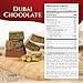 Eastanbul Dubai Chocolate Bar Pistachio, 11.3oz, Premium Pistachio Dubai Chocolate Bar, 16 Pieces Bites with Shredded Phyllo Dough, Knafeh, Viral Candy, Gift Box