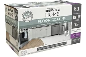 Rust-Oleum 100806 Home Floor Watercolor Coating Kit, White