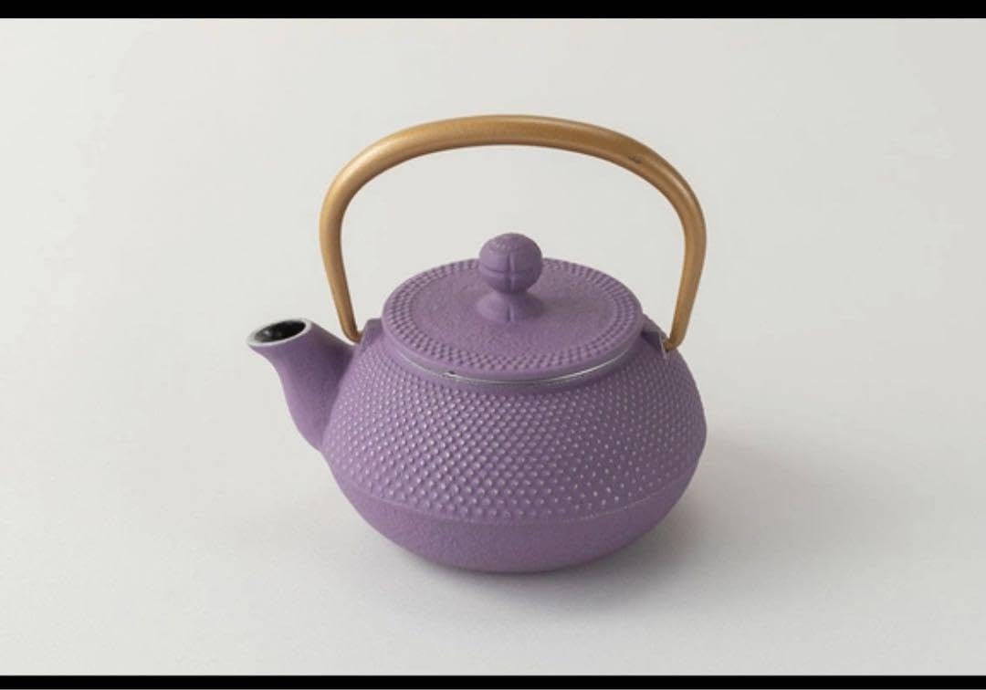 アラレ3号 Amazon | 岩鋳 南部鉄器 急須 3型アラレ（銀／ラベンダー） | ノー