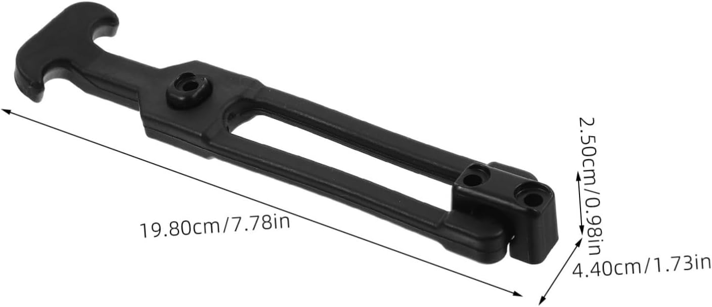 8pcs Rubber T-Handle Draw Latches Elastic Toolbox Locking Hasps for Toolboxes Coolers and Machinery Covers and Easy to Install