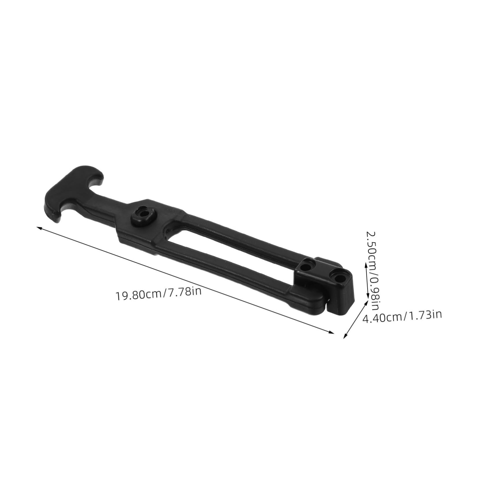 Mipcase Tool Box Locks Keys 2 Pcs T-Handle Latches Rubber Elastic Latches for Indoor Outdoor