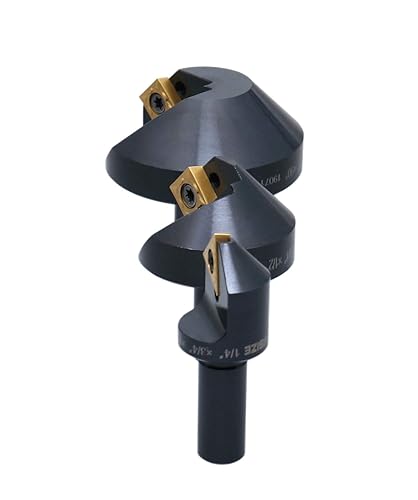 Miniatura 9 de Accusize Industrial Tools Avellanadores de carburo indexables de 90 grados de 14", 12" y 1-14", 0046-0990