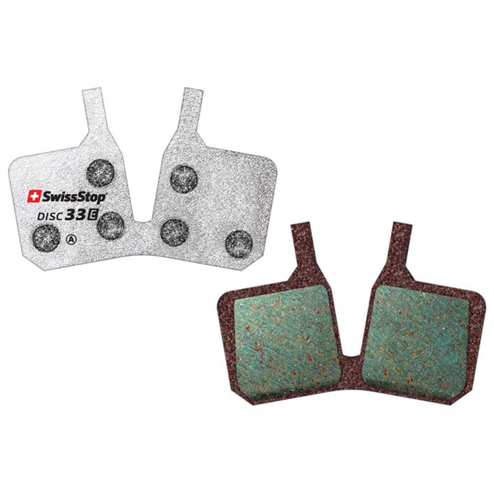 D33 E Organic Disc Pads for Magura MT5, MT7, Mountain Bike, Silver