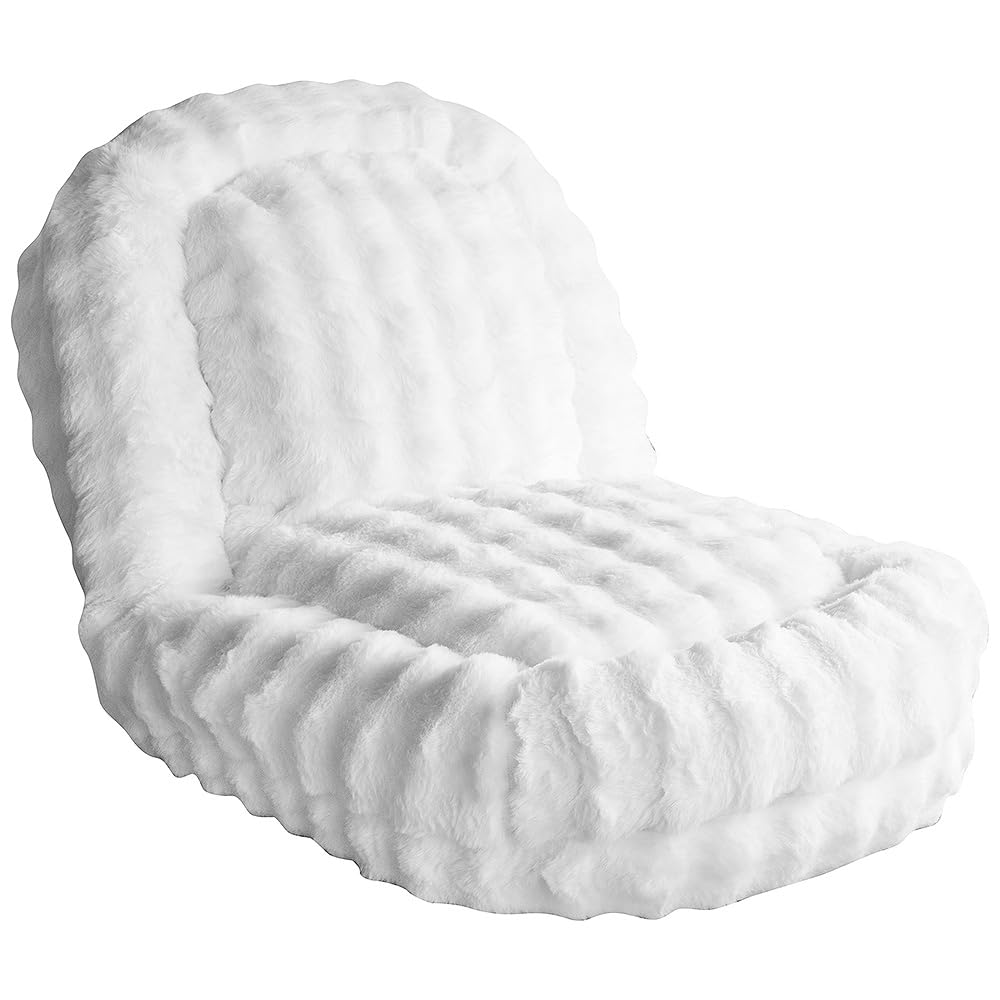 ふわとろソファベッド フール ブークレ ホワイト [6009] 宮武製作所 MIYATAKE ふわとろソファベッド Foure（フール）ホワイト