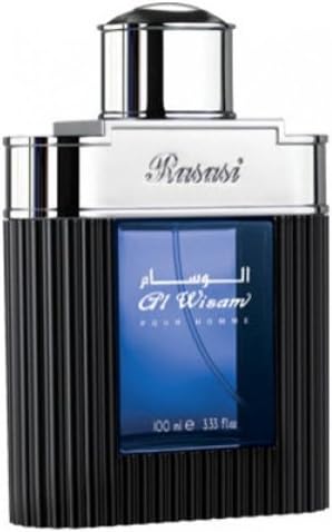 Al Wisam Evening EDP for Men 100ML ( 3.40 oz) | Rich Oud Fragrance | Warm notes of musk with smooth Sandalwood and fresh rose | Signature Arabian Perfumery | by RASASI Perfumes