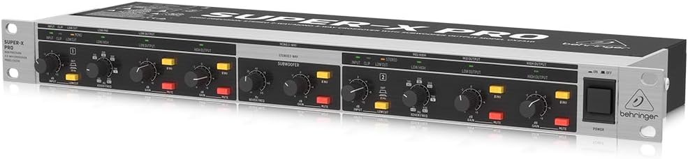 Behringer SUPER-X PRO CX2310 Professional High-Precision Stereo 2-Way/Mono 3-Way Crossover with Subwoofer Output - Image 5