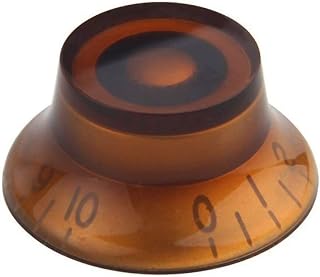 Guitar Parts for 1 Piece Electric Guitar Potentiometer Cap Volume Voice Speed Bell Knobs for Electric Guitar Parts Acrylic Guitar Accessories - (Ships from: Australia)