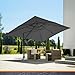 Schneider Sonnenschirm RHODOS GRANDE ca. 400 x 300 cm anthrazit, Anthracite