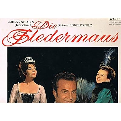 die fledermaus (querschnitt) 33 tours [Vinyl] johann strauss; robert stolz; renate holm; rudolf schock; wilma lipp; cesare curzi and walter berry