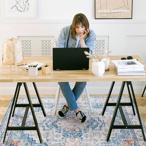 Chakme Boho Office Chair Mat for Hardwood Floors #TOP23