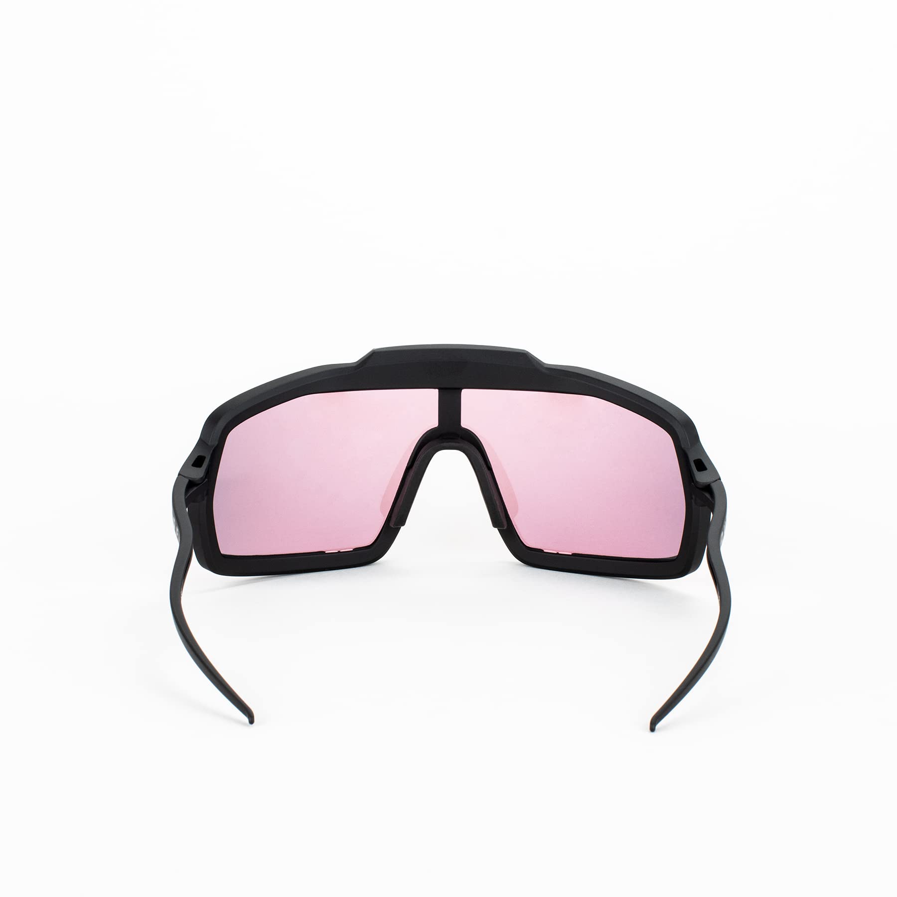 Out Of - Bot 2, occhiali da sole sportivi con lenti elettroniche IRID, Made in Italy (IRID blue)