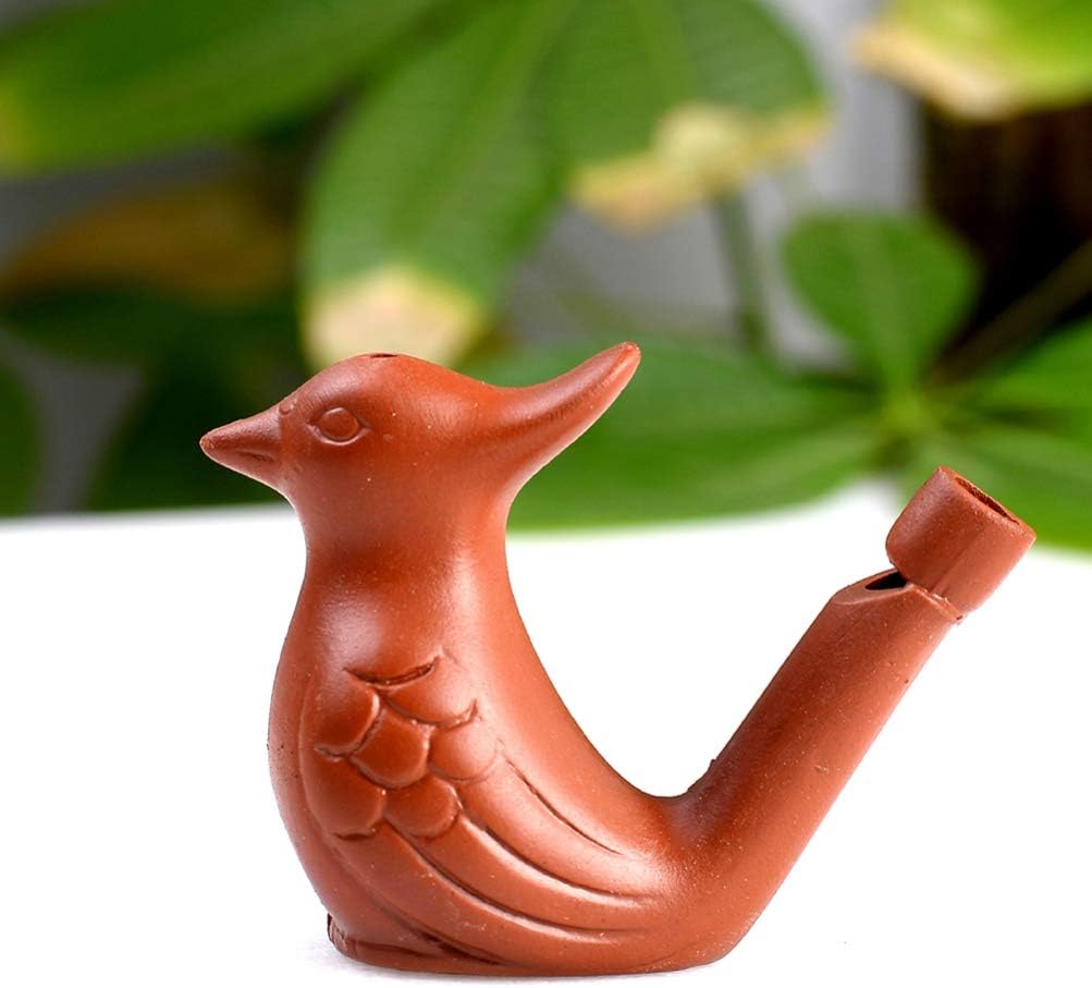 NUOBESTY 2pcs Bird Water Warbler Whistles Bird Call Toy Noisemaker Toys Kids Birthday Party Favors Gifts : Toys & Games