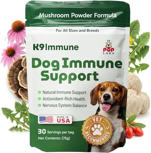 Amazon.com : K9 Immune, All-Natural Mushroom Powder for Dogs for ... - Strawberries As A Natural Antifungal For Dogs