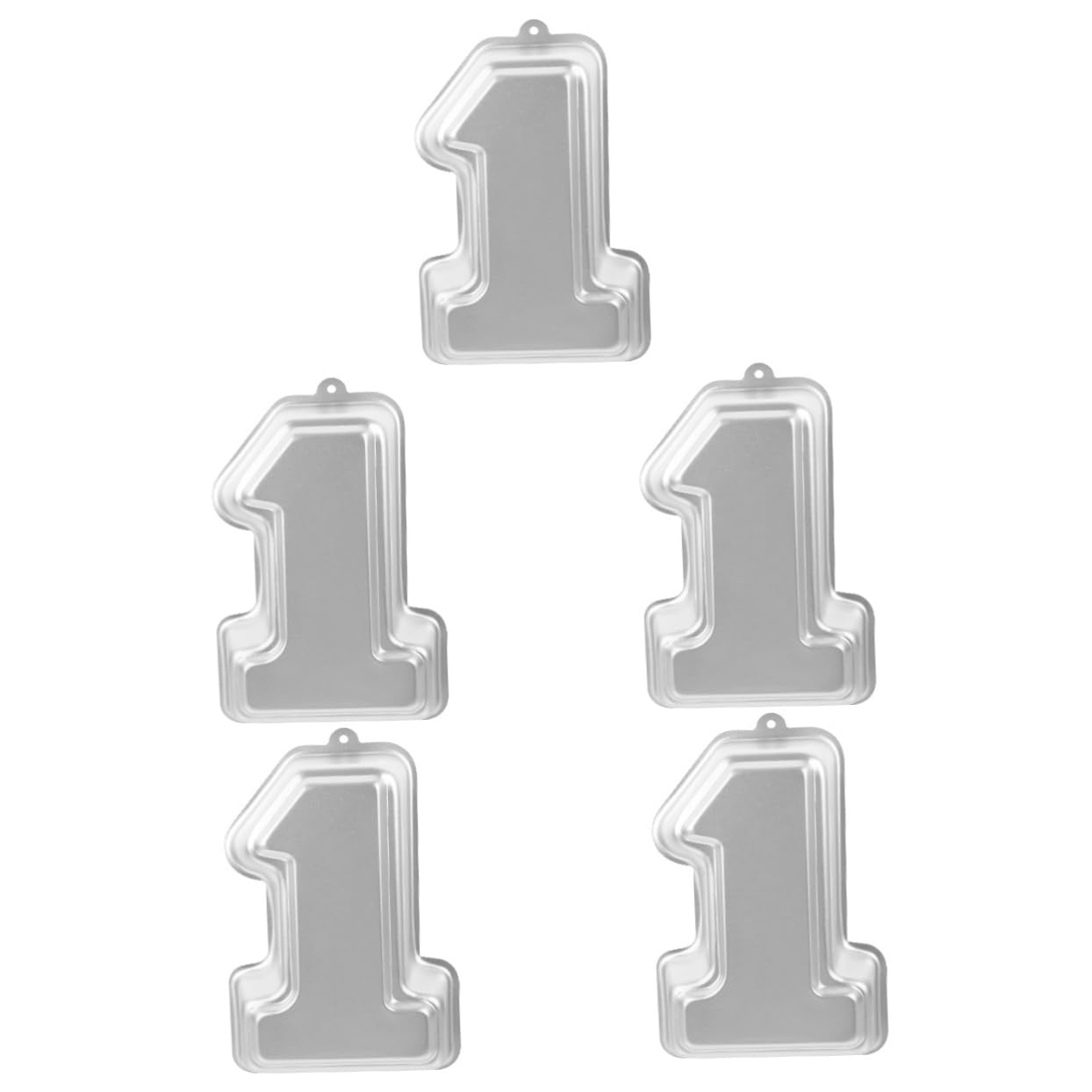 Cabilock Lot De 5 Moules À Pâtisserie En Aluminium Numéro De Modèle Outil De Cuisson Domestique