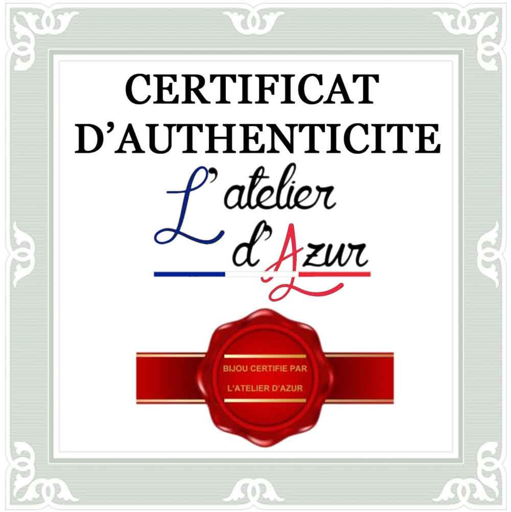 L'Atelier d'Azur Pendentif Médaille Or 18 Carats 750 Jaune - Croix Occitane - Chaines Offertes