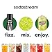 SodaStream - Mountain Dew Zero Sugar Drink Mix | For Sparkling Water Makers | Sugar-Free, 0 Calories | Caffeine: 48mg/12oz | Makes 96 Servings | 14.9 Fl Oz, Pack of 4