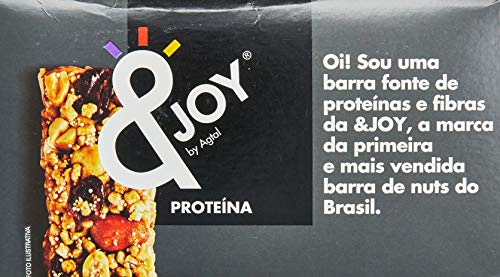 &Joy Barra Protein Nuts 12X35G Cranberry Amaranto – Dsp Unitario