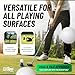 BirTee Golf Tees - PRO Speed Plus with Flexibility & Durability - 8 Pack. Indoor Golf Tees/Golf Simulator Tees/Winter Plastic Golf Tees (Yellow)