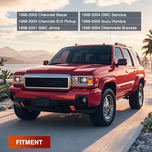 Image of Nilight Turn Signal Switch for 1998-2005 Chevy Blazer GMC Samona | Compatible with 1998-2004 S10 Pickup Oldsmobile Bravada 1998-2001 Jimmy Isuzu Hombre Multifunction Combination Lever Switches