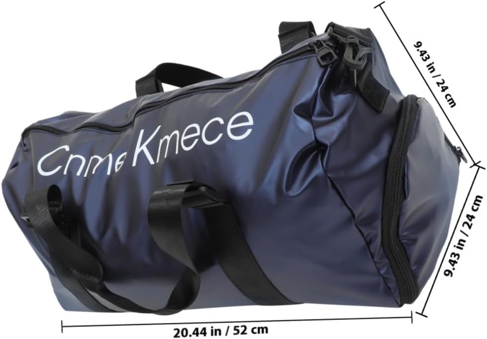 Beavorty Large Capacity Single Shoulder Workout Bag Dry Wet Separated Fitness Tote for Travel Multifunctional Gym Bag with Multiple Compartments for Fitness Enthusiasts
