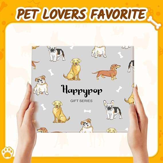 HAPPYPOP Funny Dog Socks for Women - Dachshund Bulldog Corgi Dog Mom Gifts for Women Teens - Image 4