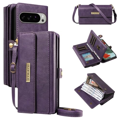 Pochette bandoulière Pixel 7 violette, le sac portefeuille idéal