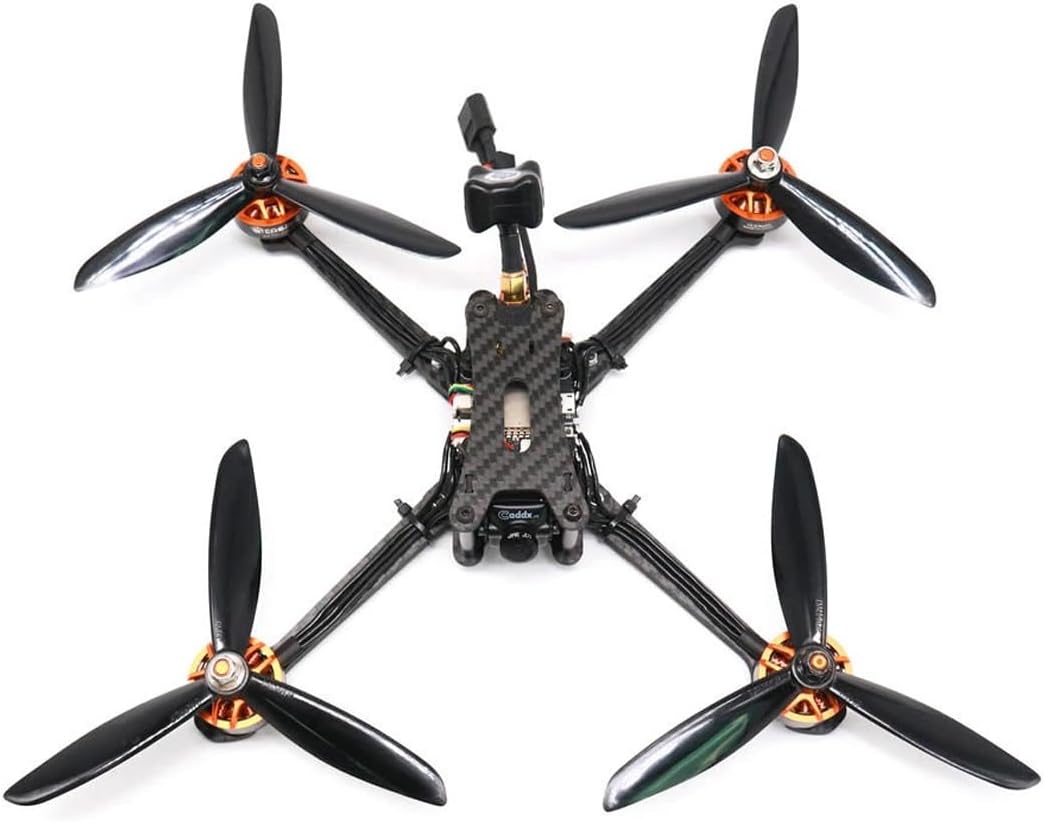 6inch RC Drone 250mm Omnibus Quadcopter Drone with Camera F4 OSD 3-6S 2407 1850kv Quadcopter FPV Freestyle Racing Drone DIY (NO.119)
