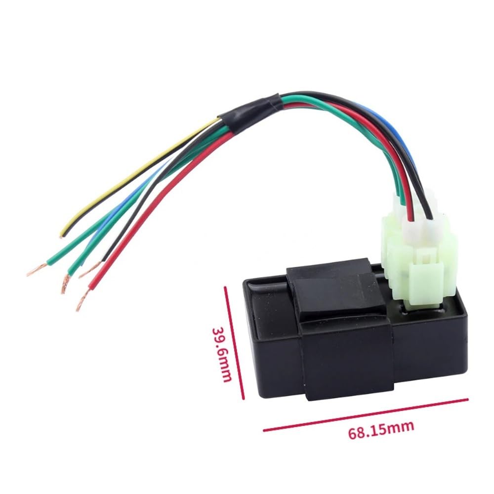 CDI reemplazo para 50cc 150cc 200cc 250cc 300cc Dirt Pit Bike ATV Quad Go Kart Buggy 6 Pines AC CDI Box 5 Cables Arnés De Cables Módulo CDI Encendido