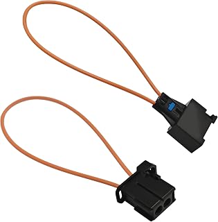 2PCS Fiber Optic Loop, Female and Male Fiber Optic Compatible with Benz Audi Mercedes BMW VW Porsche, Replacement OEM 1394916 Test Ring Adapter Diagnostic Tool
