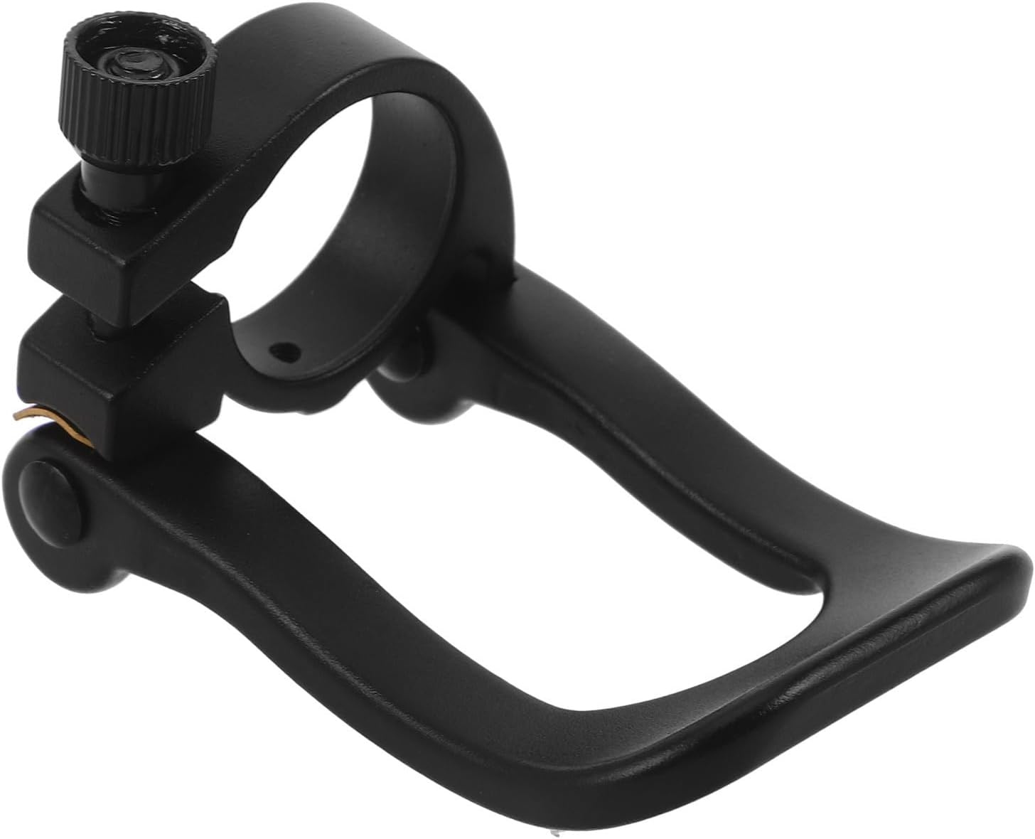 Quick Release U-shaped Bike Seatpost Clamp, 31.8mm Aluminium Alloy Black | Mountain and Folding Bike Use, Universal Fit with Quick Adjustability and Enhanced Stability