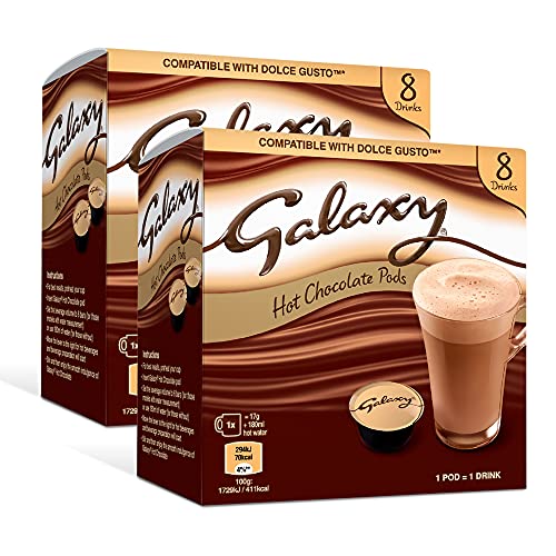 Cafféluxe Galaxy Hot Chocolate Pods | 16 Servings - Dolce Gusto Compatible Capsules
