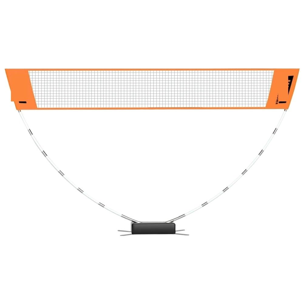 LJISEHG - Rete da badminton di facile installazione, altezza regolabile, multicolore, per tennis, pallavolo, interni ed esterni