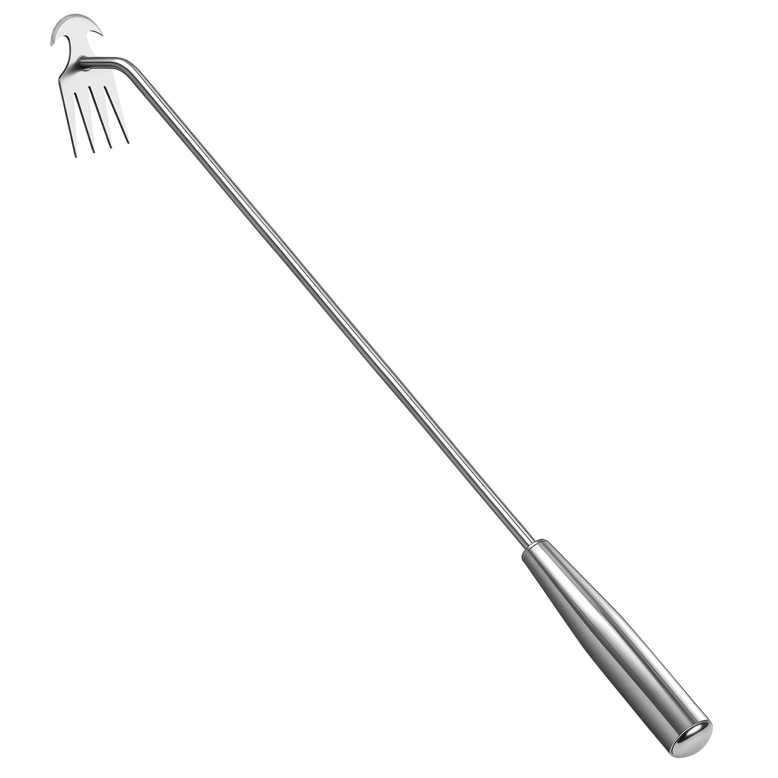 Weed Removal Tool, 2025 New Garden Weeding Tools Manganese Steel Hand Weeder Tool with Handle, 4 Teethes Dual Purpose Manual Weeders Tool