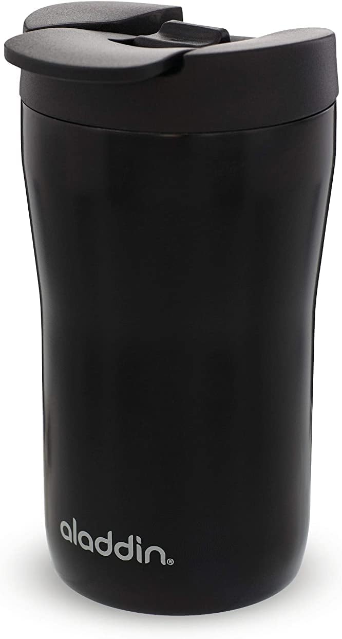 Aladdin Barista Café Leak-Lock Stainless Steel Travel Mug 0,25L Aqua Blue – Tazza con Isolamento a Vuoto a Doppia Parete - Mantiene il CalOre per 2,5 Ore - Senza BPA - Lavabile