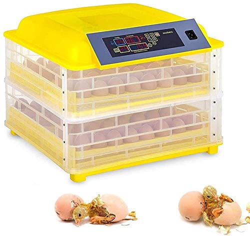 Incubators For Hatching Eggs Automatic Turning 96 Eggs Digital Temperature Humidity Control For Duck Goose Birds Chicken (Size : 220V)