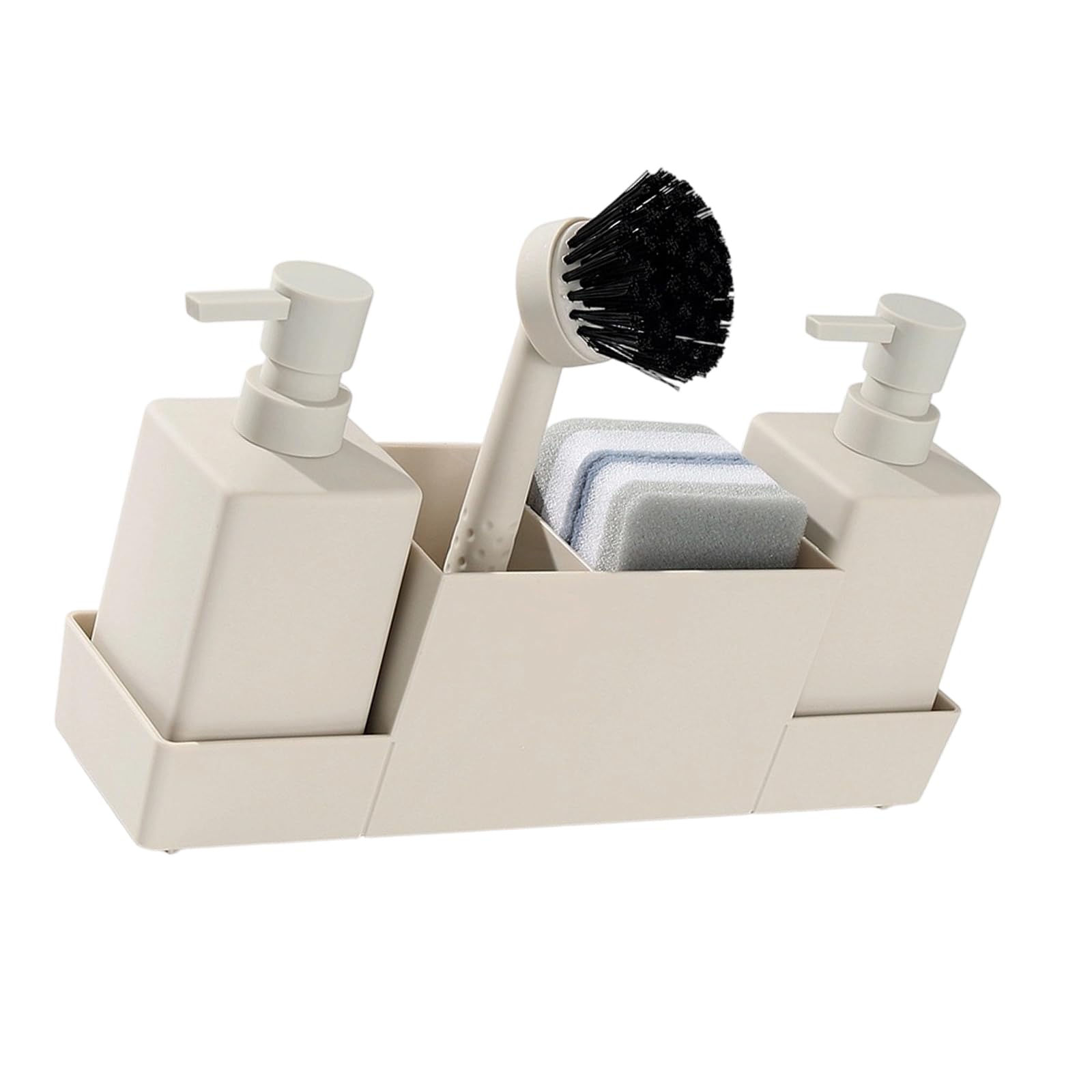Seifenspender Organizer Set für die Küchenspüle