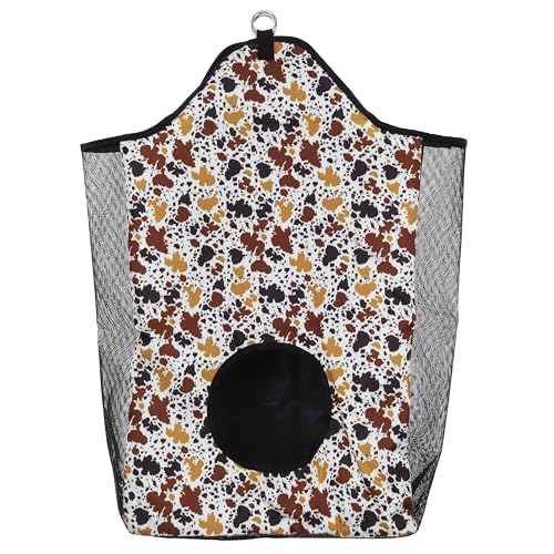 Showman Cow Print Hay Bag w/Mesh Sides & Bottom