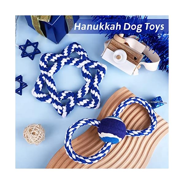 Cotton Rope and Tennis Fun for Dogs