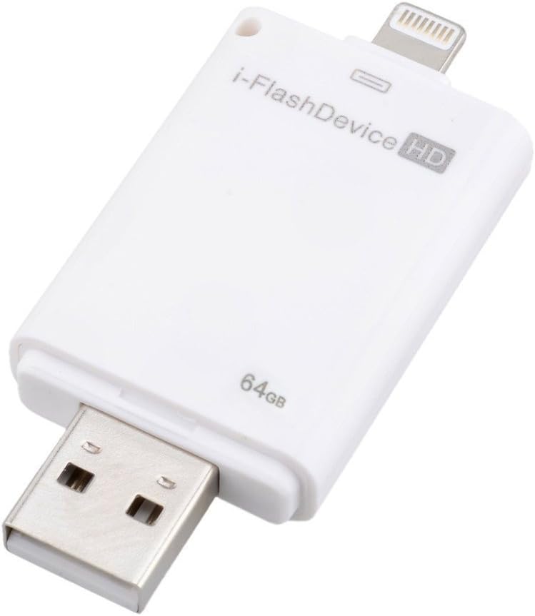 TM 32GB Flash Lightning Drive, Portable USB i-Flash Drive Memory Stick with Lightning Connector and i-Flash Device HD APP to Add Extra Storage for iPhone 5/5c/5s/6/6 plus/6s/6s plus iPad iPod